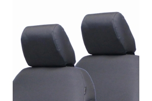 Bartact Front Headrest Covers - Graphite  - JL 4Dr