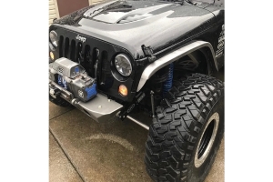 Motobilt Crusher 2in Front Fender Flares - Bare  - JK