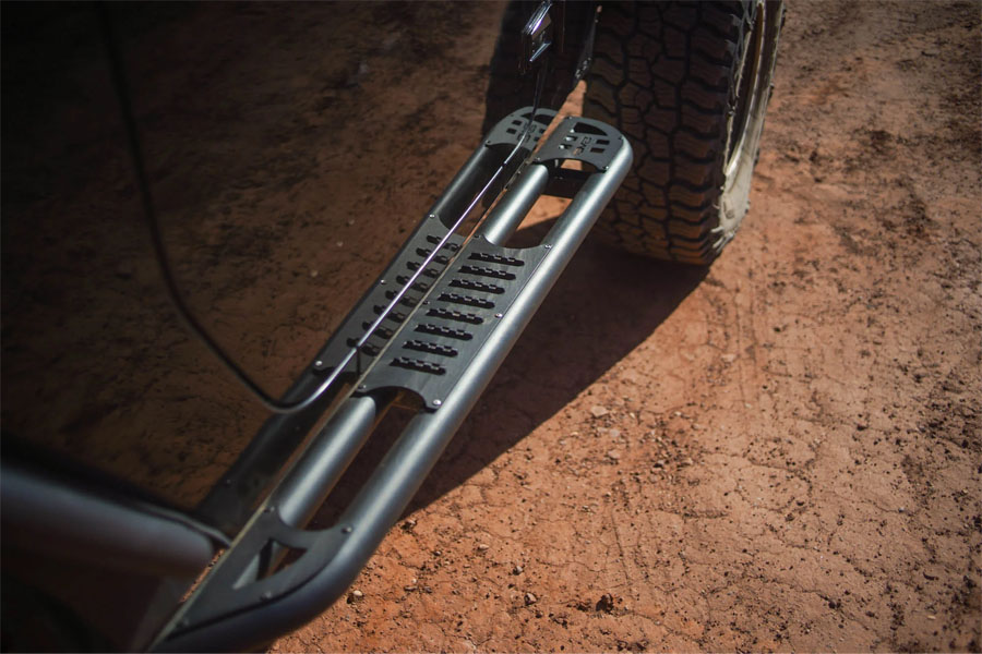 DV8 Offroad OE Plus Side Steps - JK 2DR