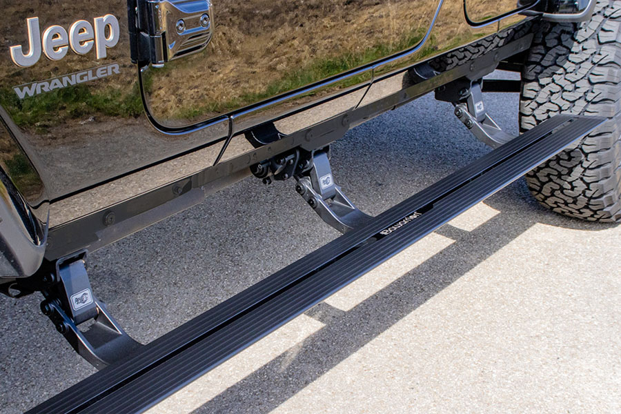 Bawarrion PowerSlide2 Electric-Powered Running Boards - JL 4DR