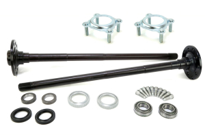 Ten Factory Dana 44 Non-Rubicon Rear Chromoly Axle Kit 30 Spline With Pressed bearings