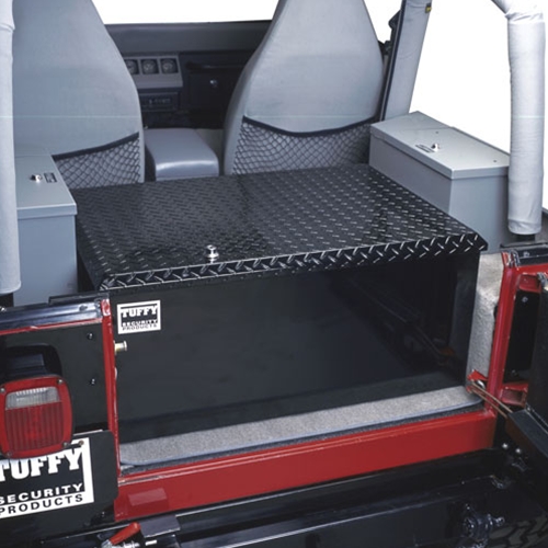 Tuffy Security Rear Cargo Aluminum Storage Box - No Finish
