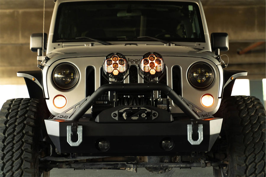 DV8 Offroad Slim Fender Flares - JK