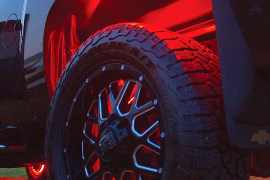 Race Sport Lighting 4-POD RGBW Hi Power Rock Light Complete Kit with Bluetooth APP 