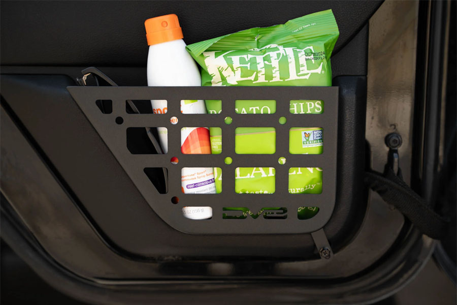 DV8 Offroad Slim Rear Door Molle Pockets - 2011+ JK 4DR