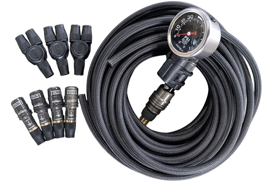 Apex Performance Multi Tire Inflator - 4 Tire Inflation Kit