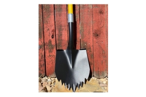 Krazy Beaver Shovel Black Textured Head with Yellow Handle