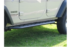 Fishbone Offroad Step Sliders - Black - JK 4Dr