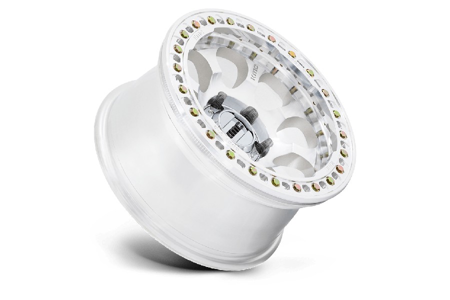 KMC Wheels KM237 Riot Series Beadlock Wheel 17X9 5X5 12mm Offset Machined  - JT/JL/JK