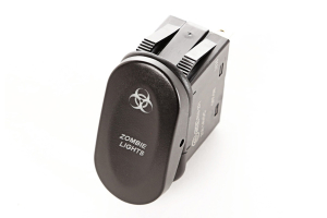 Rugged Ridge 2-Position Rocker Switch, Zombie Lights, Amber