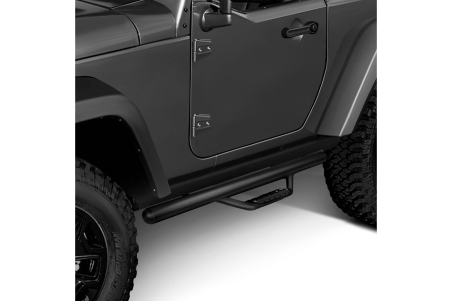 Go Rhino Dominator D2 Cab-Length Side Steps  - JK 2Dr
