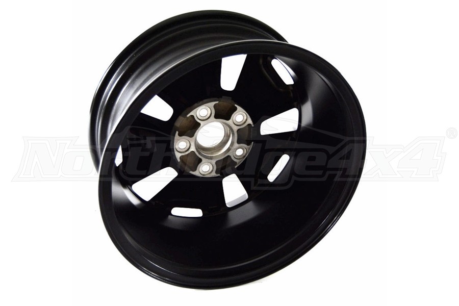 Mopar Rubicon Wheel - Gloss Black, Machined Accents, 17x7.5, 5x5 - JK