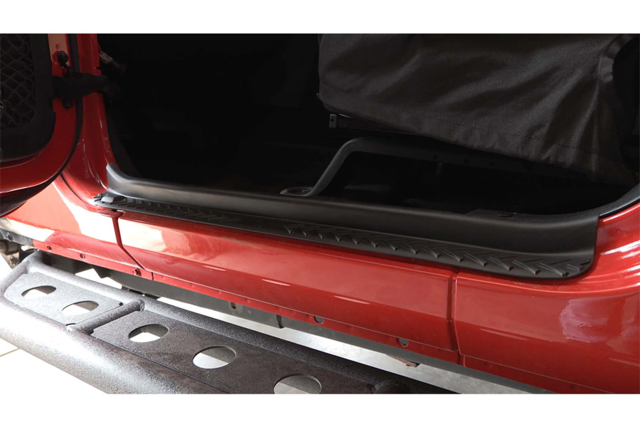 Fishbone Offroad Door Entry Guards - Front and Rear - 07-17 JK 4dr