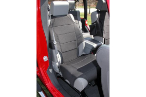 Rugged Ridge Front Seat Vests Black - JT/JL/JK