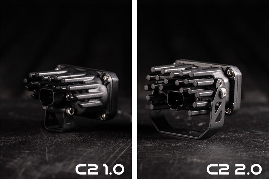 Diode Dynamics C2 2.0 LED Pod Cover, Black