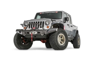 Warn Elite Series Full Width Front Bumper w/Bull Bar - JK