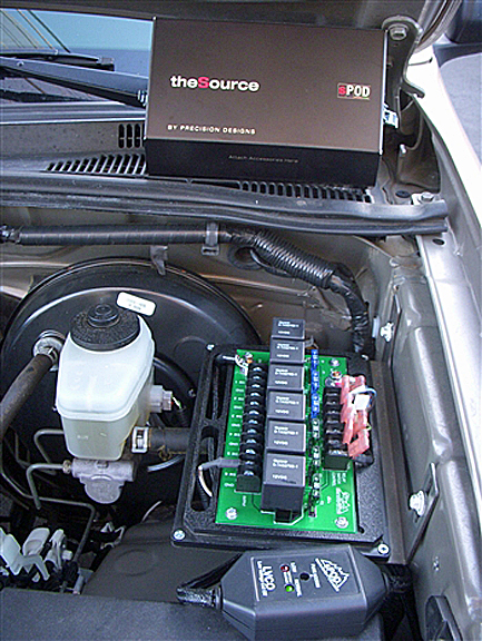 sPod Toyota Tacoma Power Distribution Center