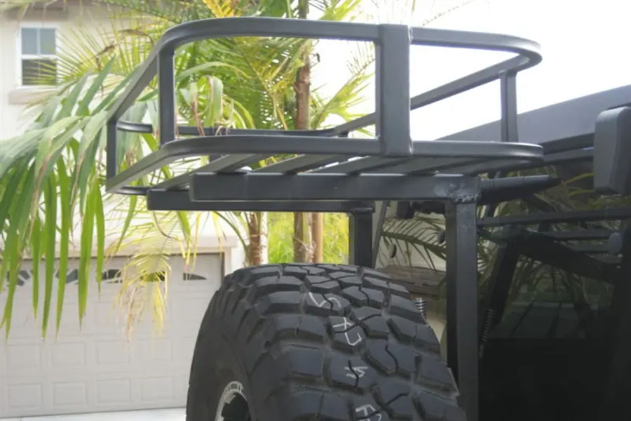 Rock Hard 4x4 Rock Rack Cargo Basket - JK/TJ/LJ/YJ/CJ