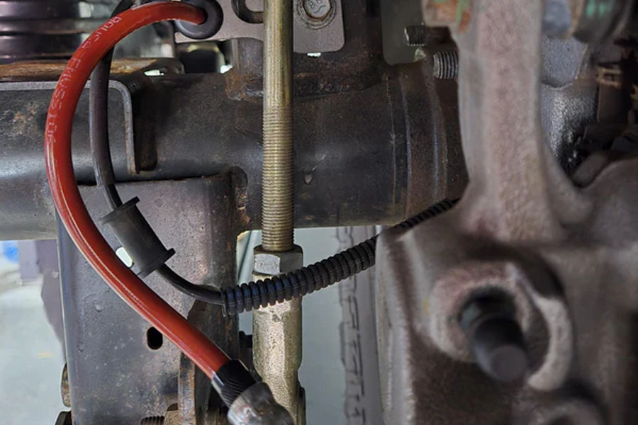 Clayton Off Road Rear Brake Lines - 24in - JL