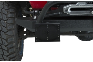 Kentrol Shackle Mounted License Plate Bracket - Textured Black 