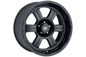 Pro Comp Series 7089 Wheel Cast Blast Alloy Flat Black 17x8in 5x5 - JT/JL/JK