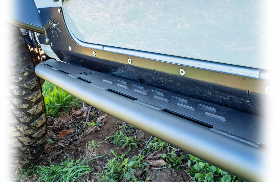 Turn Offroad Rock Slider Steps w/ Frame Mount System - JT 