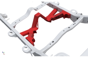 Motobilt 4 Link Rear Suspension Brackets w/ Rear Crossmember  - JK