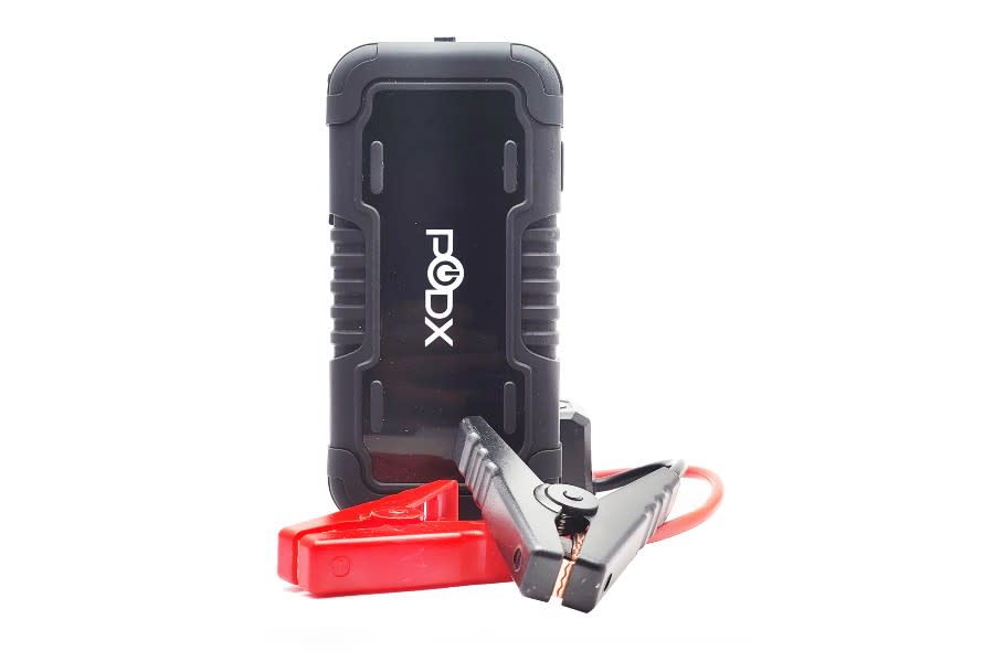 POD-XTREME Industrial-Grade Automotive (12V) Jump-Starter for Gas or Diesel Engines plus Personal Power Pack