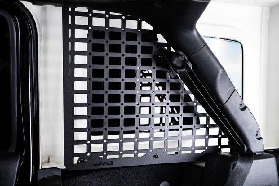 DV8 Offroad Rear Window Molle Panels - JL 4dr 2018-23