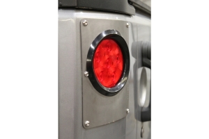 Motobilt Round Tail Light Conversion Kit - Bare - JK