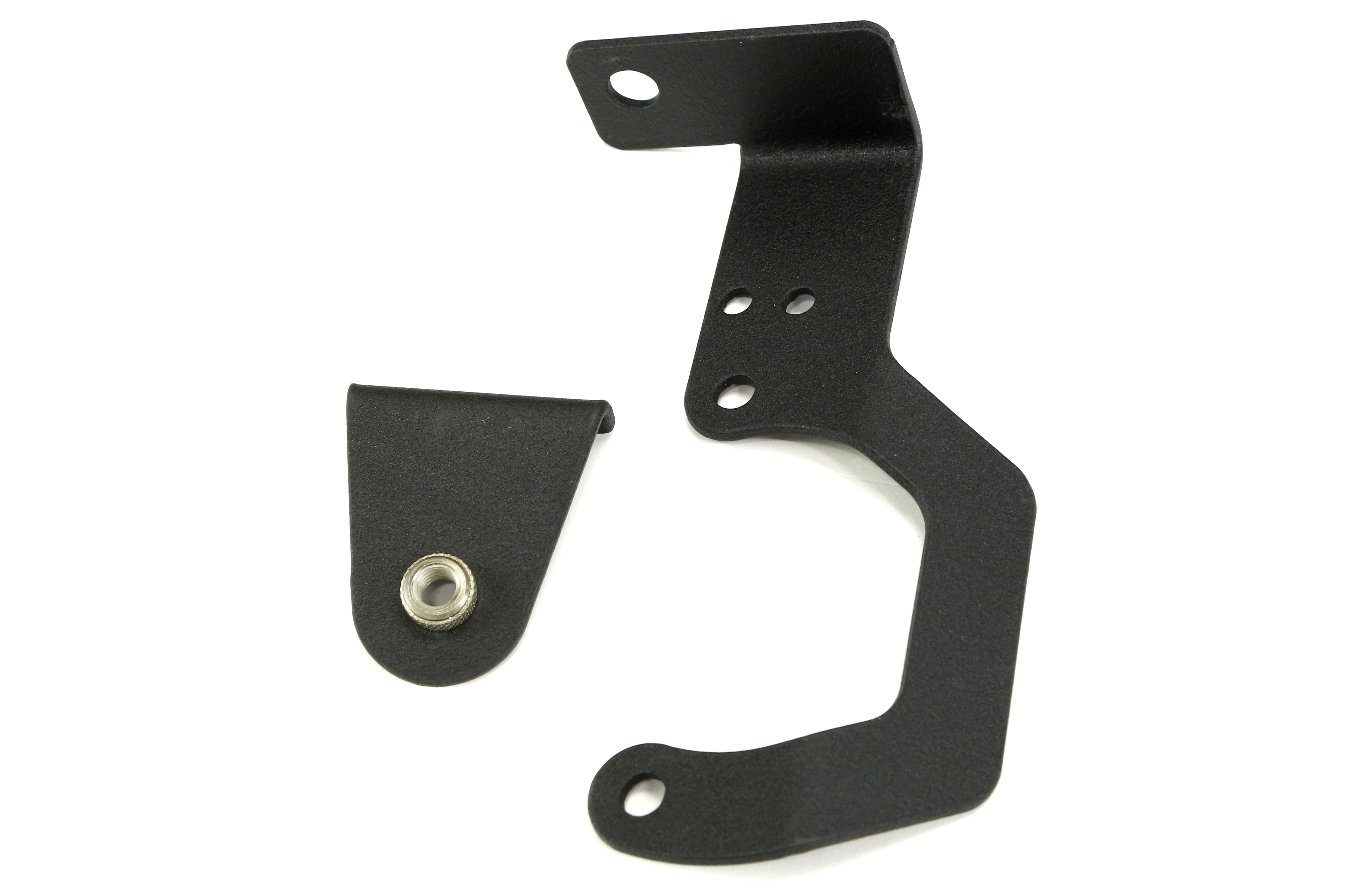 JCR Offorad Crusader Mid Width Winch Front Bumper Black - JK