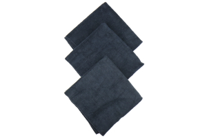 Chemical Guys Monster Edgeless Microfiber Towel Black - 3 Pack