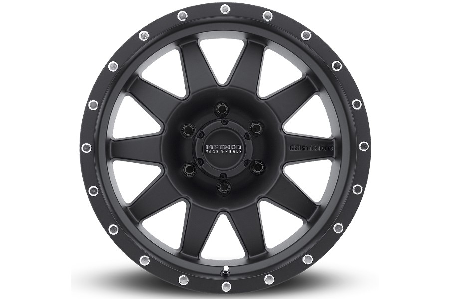 Method Race Wheels 301 The Standard Series Wheel 18x9.0 6x5.5 12mm Offset Matte Black - Bronco 2021+