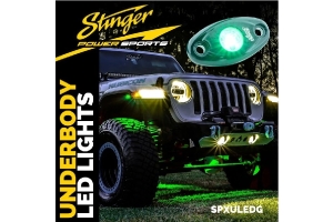 Stinger Offroad LED Underbody/Wheel Well/Rock Lights-Green