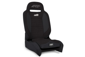 PRP Enduro Elite Reclining Seat, Passenger Side All Black Tweed