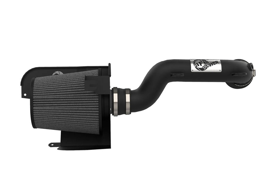 aFe POWER Magnum FORCE Stage-2 XP Cold Air Intake System Black w/ Pro DRY S Filter - JL/JT 3.6L