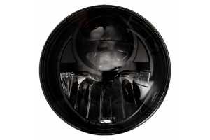 RECON Projector LED Headlights, Smoke Black  - JK