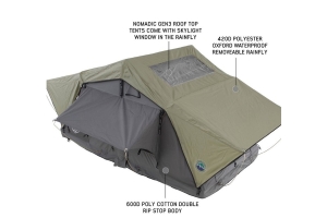 Overland Vehicle System Nomadic 2 Standard Roof Top Tent