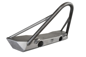 Poison Spyder Brawler Lite Front Bumper w/Stinger, Tube Gussets and Shackle Tabs Bare - JK