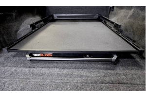 BedSlide 2000 Heavy Duty Cargo Slide System, Black - 75in x 48in  - Toyota Tundra 2007+ / Ram 1981-01 1500/2500/3500  w/ 6.5ft Bed