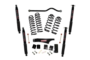 SkyJacker Suspension 3.5in Soft Ride Suspension Lift Kit w/ Black MAX Shocks - JK 2Dr