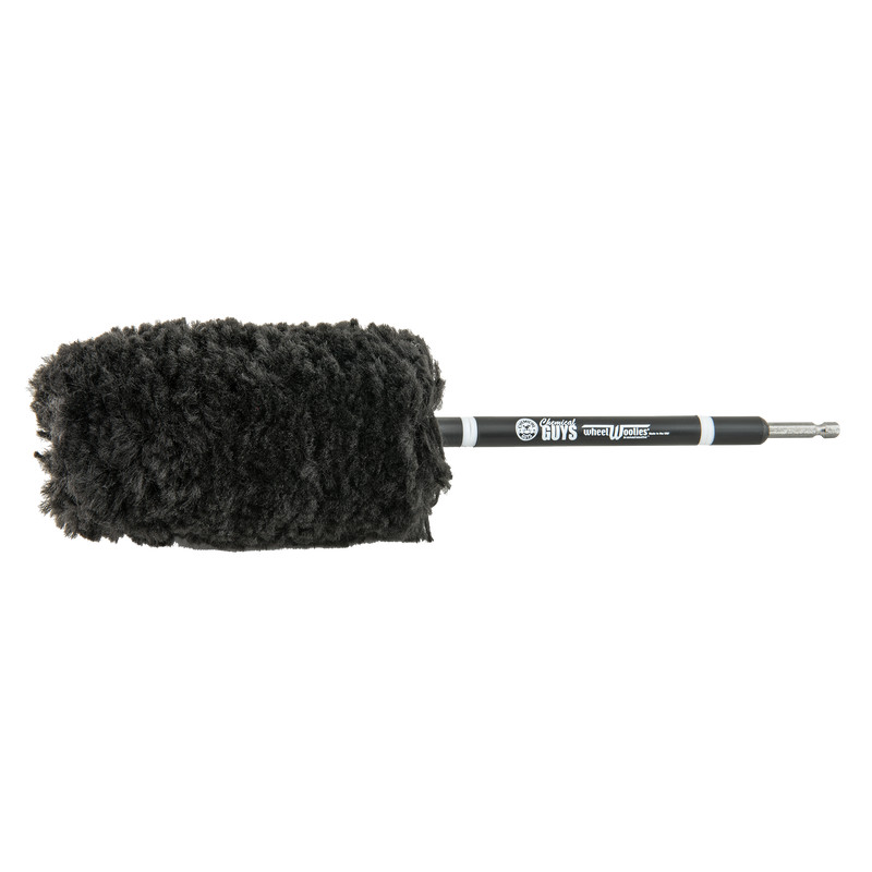 Chemical Guys Power Woolie Synthetic Microfiber Wheel Brush w/ Drill Adapter