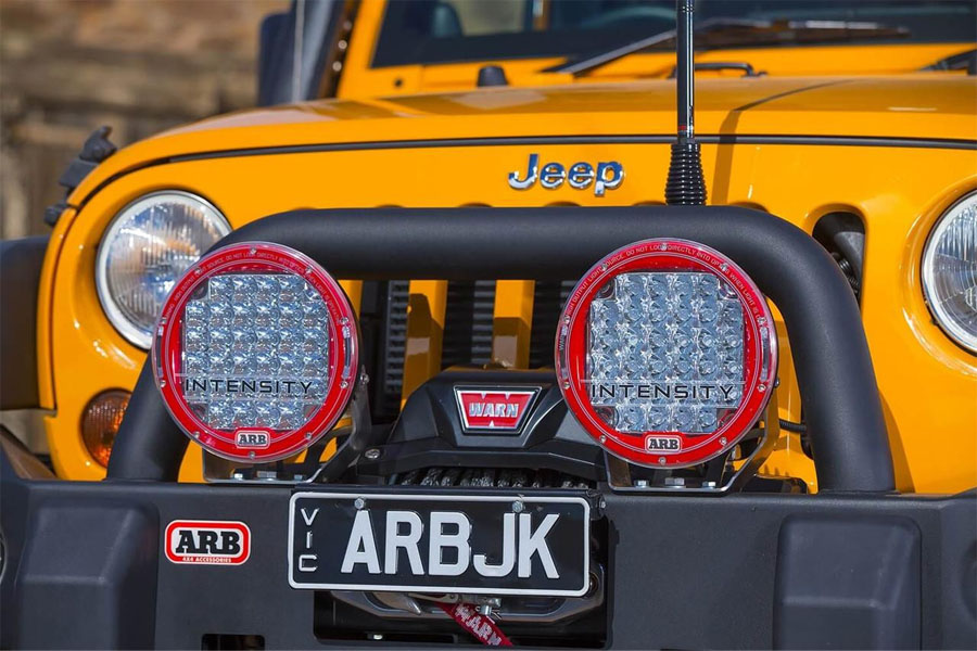 ARB Deluxe Front Bumper w/ Winch Bull Bar - JK