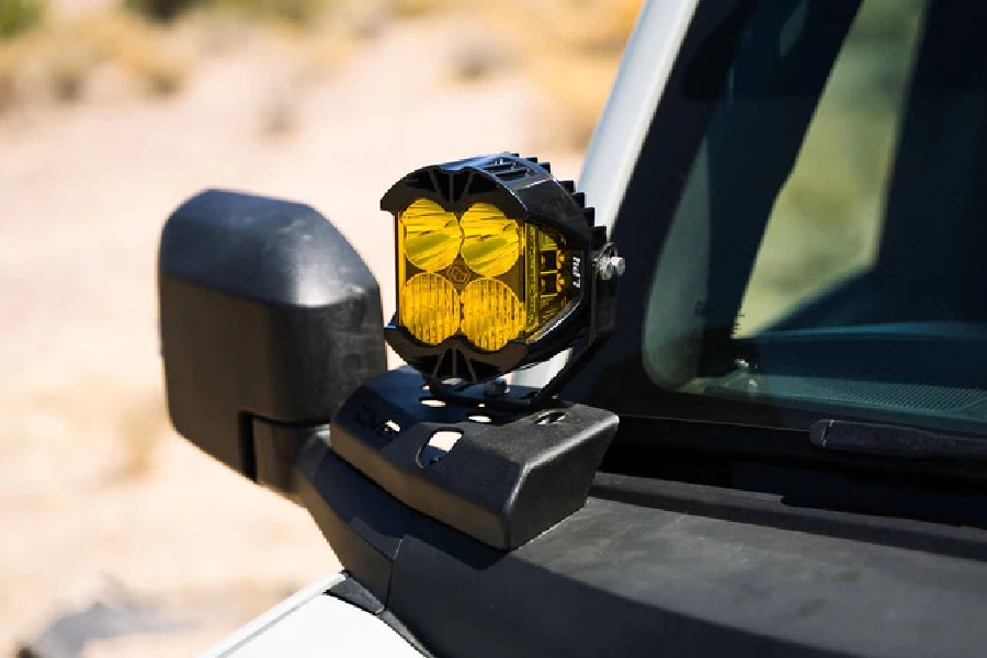 DV8 Offroad A-Pillar Pod Light Mounts - Bronco 2021+