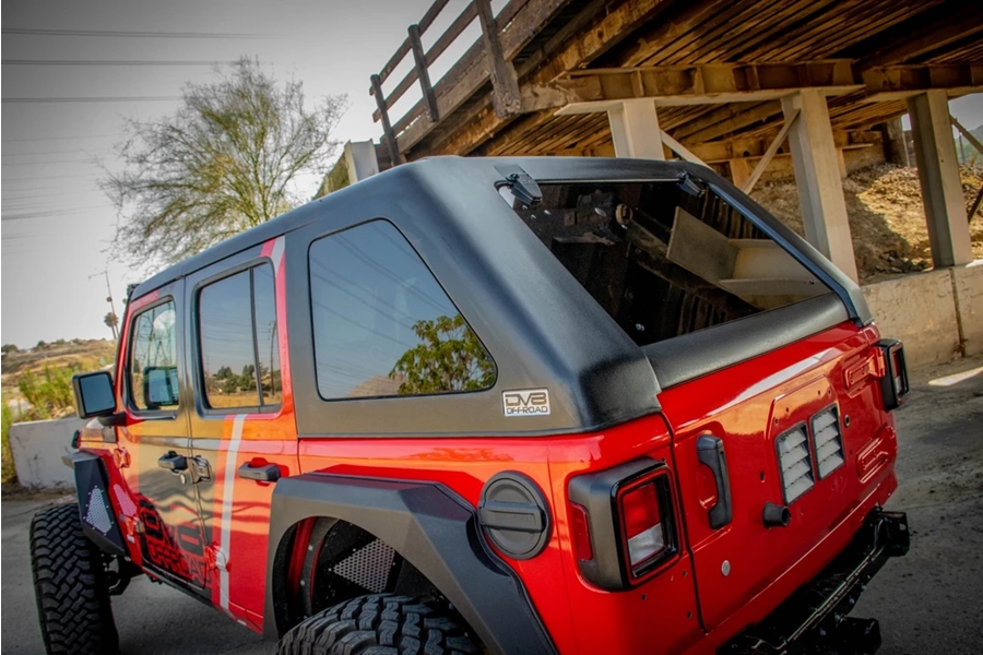 DV8 Offroad Fastback Hard Top - Paintable - JL 4Dr