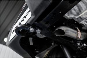 MBRP 2.5in Cat-Back Single Rear Exit Exhaust System - T304 Stainless Steel - JL