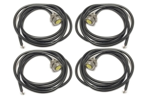 Artec Industries LED Bolt Lights, Silver - 4 Pack