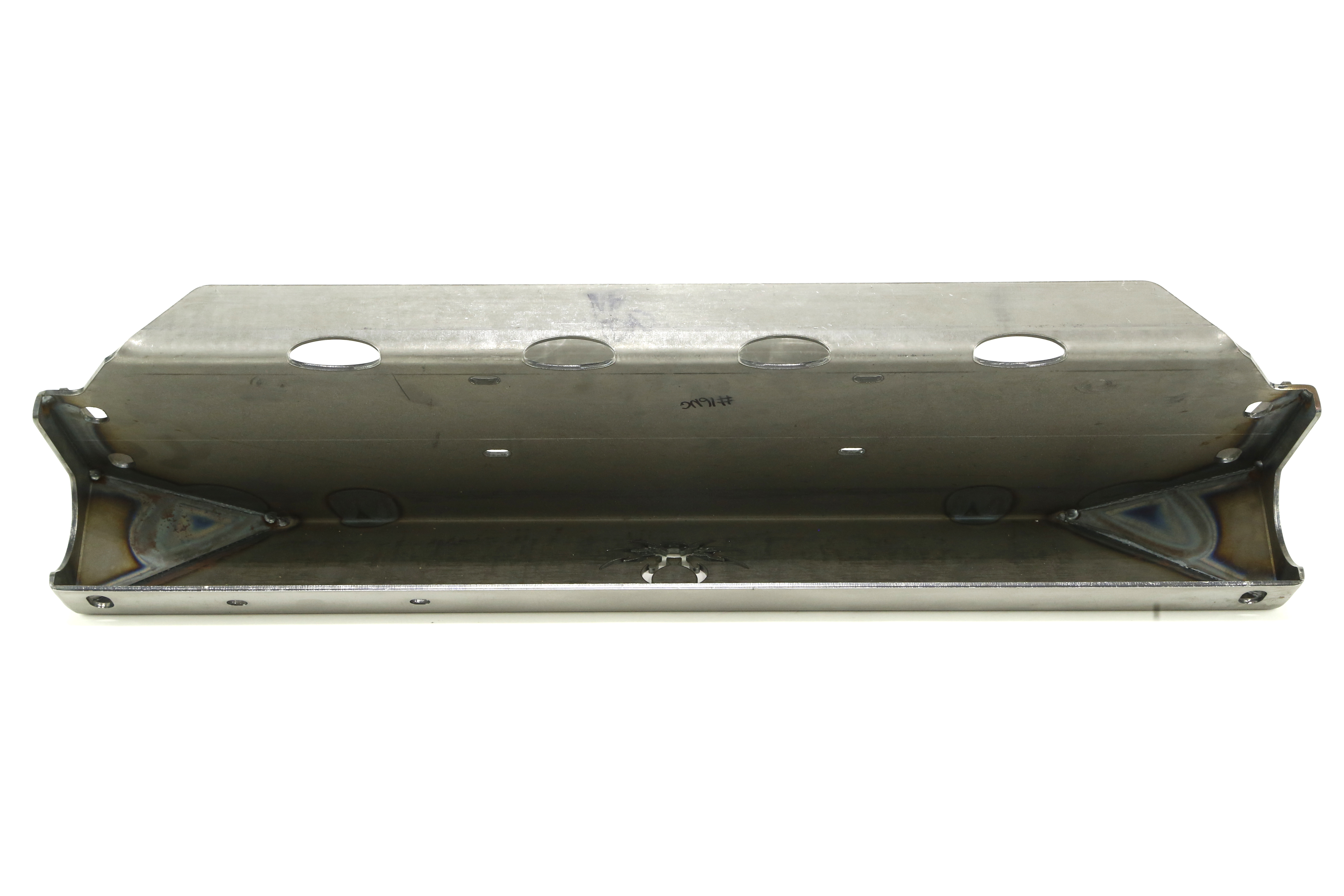 Poison Spyder BFH Front Bumper w/Shackle Tabs and Brawler Bar Bare - YJ