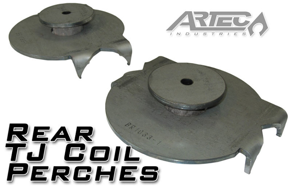 Artec Industries 3in Coil Spring Perches for Modular Rear Truss - TJ