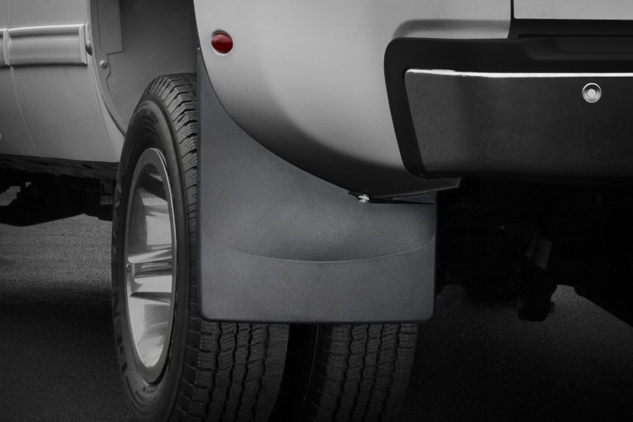 Weather Tech No Drill, Laser Measured, Custom Mud Flaps, Rear Pair, Black - Bronco 2021+